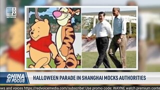 Halloween In Shanghai, Pandemic Costumes Mock The CCP's COVID Response