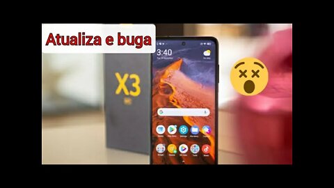 XIAOMI BUGANDO POCO X3 NFC APÓS ATUALIZACÃO