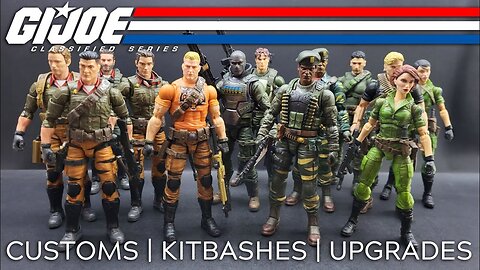 GI Joe Classified Series Customs and Kitbashes | The Spare Parts Brigade