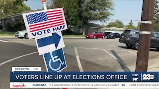 Kern County residents head to the polls for the gubernatorial recall election