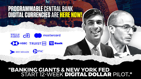 Programmable Central Bank Digital Currencies Are HERE NOW | "Banking Giants and New York Fed Start 12-Week Digital Dollar Pilot." - Reuters (11/15/22) + BRICS & Executive Order 14067 Explained