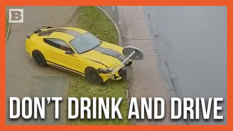 Drunk Driver Who Never Had a License Crashes Sports Car