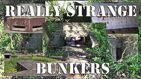 REALLY STRANGE BUNKERS - WHY ARE THEY HERE??