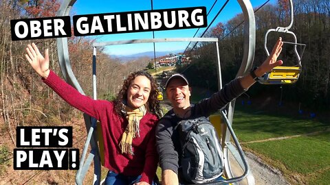 Being Kids at a Mountain Amusement Park | Ober Gatlinburg, TN