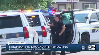 2 children shot at south Phoenix home; Police detain mother