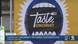 Taste of Cincinnati returns this weekend