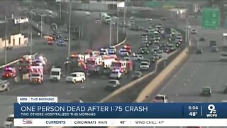 One person dies after crash on I-75