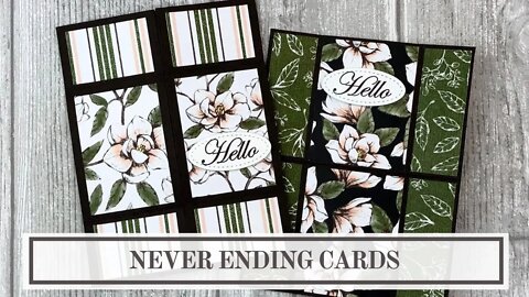 Endless Folding Card Tutorial (Never Ending Card)