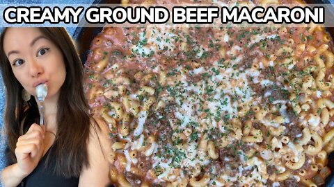 🍝 EASY Ground Beef Macaroni Recipe (碎牛肉通心粉) | Rack of Lam