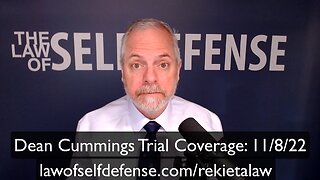 LIVE! Covering Cummings Trial on Rekieta Law Stream!