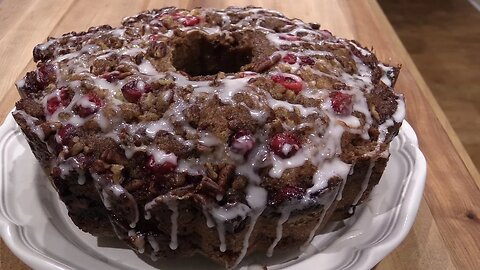 Cranberry-Pecan Coffee Cake Recipe