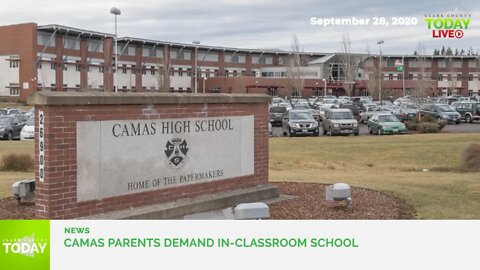 Camas parents demand in-classroom school