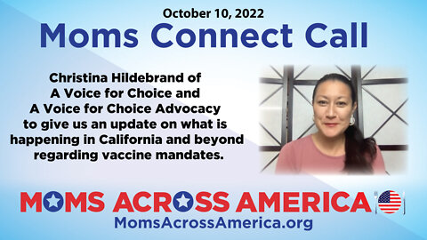 Moms Connect Call 10/10/22