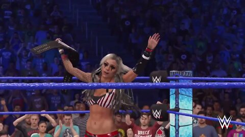 WWE Last WOman standing match Liv Morgan vs Becky Lynch