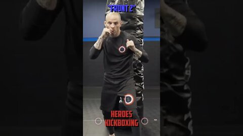 Heroes Training Center | Kickboxing & MMA "How To Throw A Front 2" | Yorktown Heights NY #Shorts