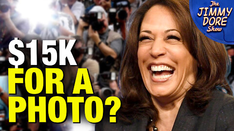 Price Of Photo With Kamala Harris Dropped From $15K To $5K!