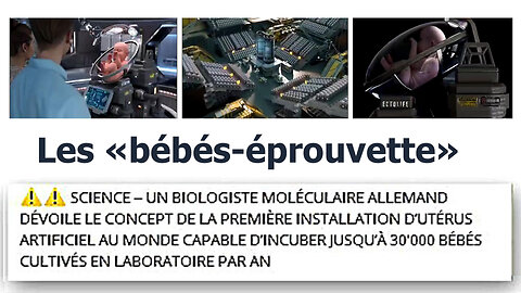 L'Utérus artificiel géant présenté par Ecolife peut produire 30.000 bébés par an.