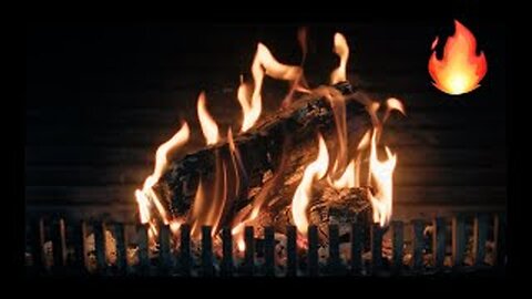 Cozy Fireplace 🔥 With Satisfying Crackles Element:Fire @meditate-me (6HRS) (HD)