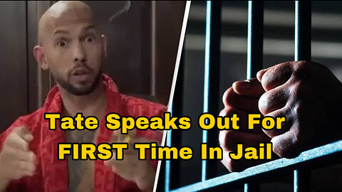 Andrew Tate Speaks Out For FIRST Time In Jail