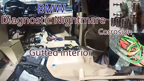 Diagnosis of BMW X5 Wiring Disaster
