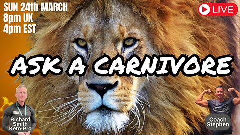 Ask A Carnivore Live Q&A