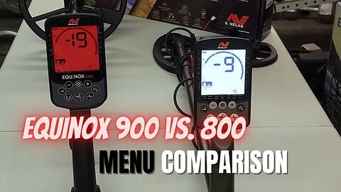 Equinox 900 vs 800 Menu Comparison. What's Different?