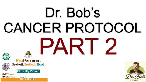 Cancer Protocol - Part 2 - Disinfect the Digestive Tract