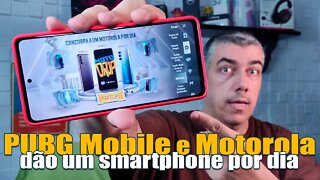 Motorola e PUBG Mobile, ganhe um smartphone por dia!