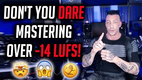 HOW LOUD 🔥 SHOULD YOU MASTER MUSIC FOR STREAMING? 😱 WHY -14LUFS IS BS