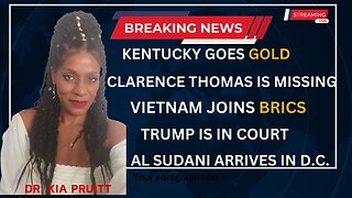 It's ON! KY Goes GOLD; Iraq's PM is In DC; 'Nam Joins BRICS, Trump is in Court; Justice Thomas is MISSING!