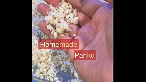 Homemade Panko