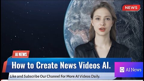 Easily Create News Videos - Using Al Artificial Intelligence Tools. how to create news videos .