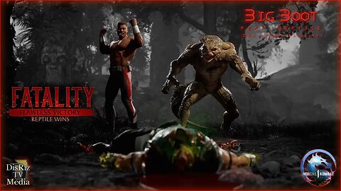 Big Boot | Jax (Kameo) Fatality featuring Reptile | Mortal Kombat™ 1