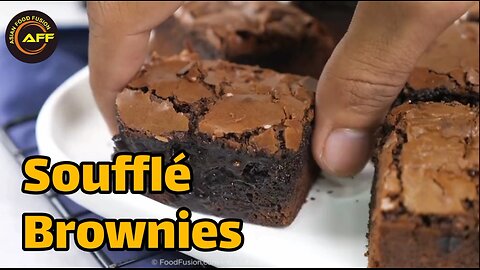 Homemade Soufflé Brownies