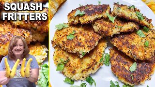 Yellow Squash Fritters (Croquettes) Perfect Summer Side