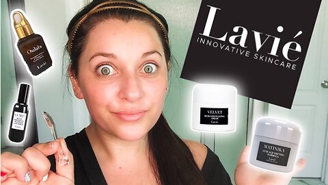 MY FIRST PR PACKAGE! LAVIÉ LABS ANTI-AGING SKINCARE- UNBOXING AND FIRST IMPRESSION