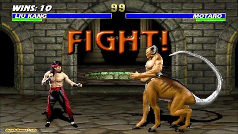 Mortal Kombat 3 Liu Kang Gameplay Playthrough