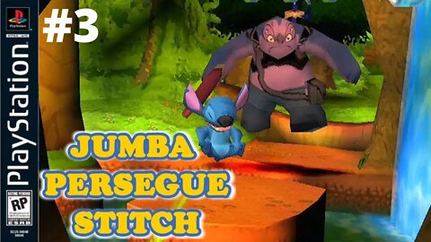 #3 - JUMBA PERSEGUE STITCH - Lilo & Stitch: Trouble in Paradise -Playstation