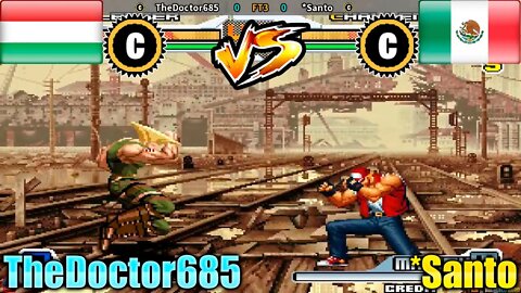 SNK vs. Capcom: SVC Chaos (TheDoctor685 Vs. *Santo) [Hungary Vs. Mexico]