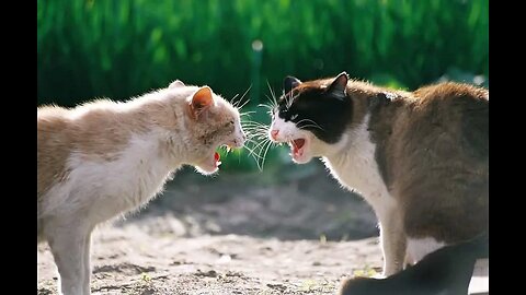 Best fighting baby kitty vs cat