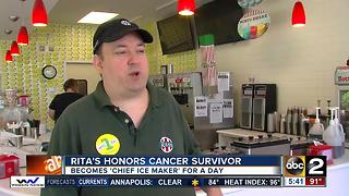 Rita's honors cancer survivor