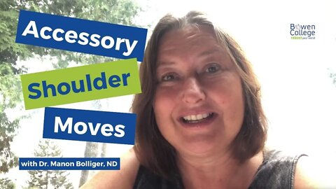 What are the accessory shoulder moves?