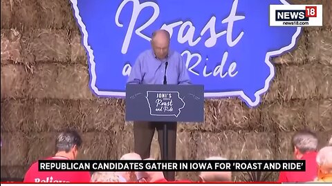 SENATOR GRASSLEY SPEAKING IN IOWA SEN JONI ERNST’S “ROAST AND RIDE” 2023