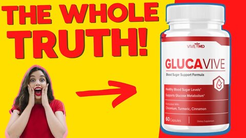 🟡 Glucavive | Glucavive Review | Does Glucavive Work? Glucavive Side Effects
