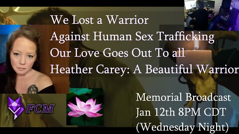 Candlelight Celebration of the Strong Life of Heather Carey #infowindnewnews