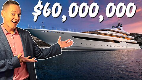 Inside a 200ft Charter Yacht - $400,000 per week