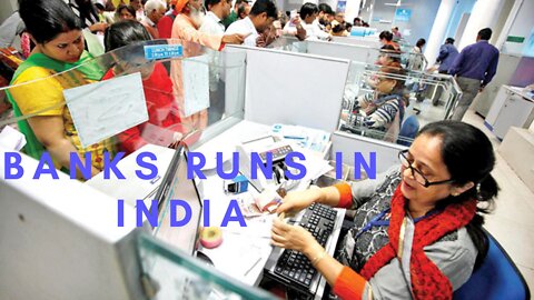 India Bank Runs & Bank Bankruptcies - Crisis Widens amid a Collapsing Economy