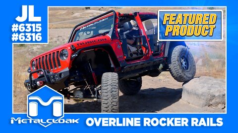 Featured Product: Overline Rocker Rails for 2-Door and 4-Door Jeep JL Wranglers