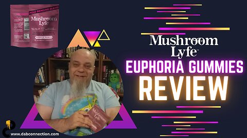 Mushroom Lyfe Euphoria Mushroom Gummies Review