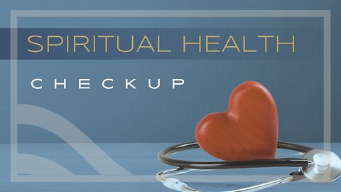 Spiritual Health Checkup- Hydration